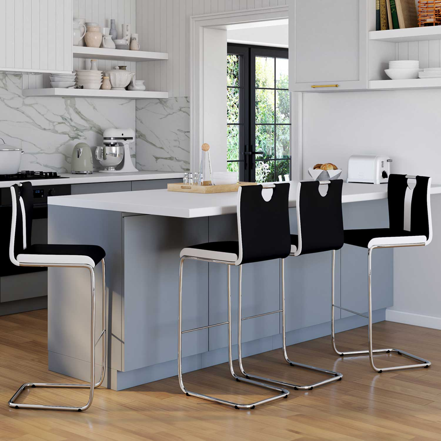 Tabouret de bar pas cher, chaise de bar - IDMarket.com (2)
