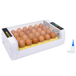 15754 - Incubadora de 24 huevos Couveuse automatique 24 œufs incubateur autonome intelligent