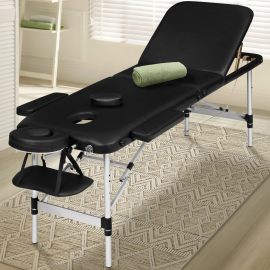 Table de massage pliante portable avec housse lit de massage