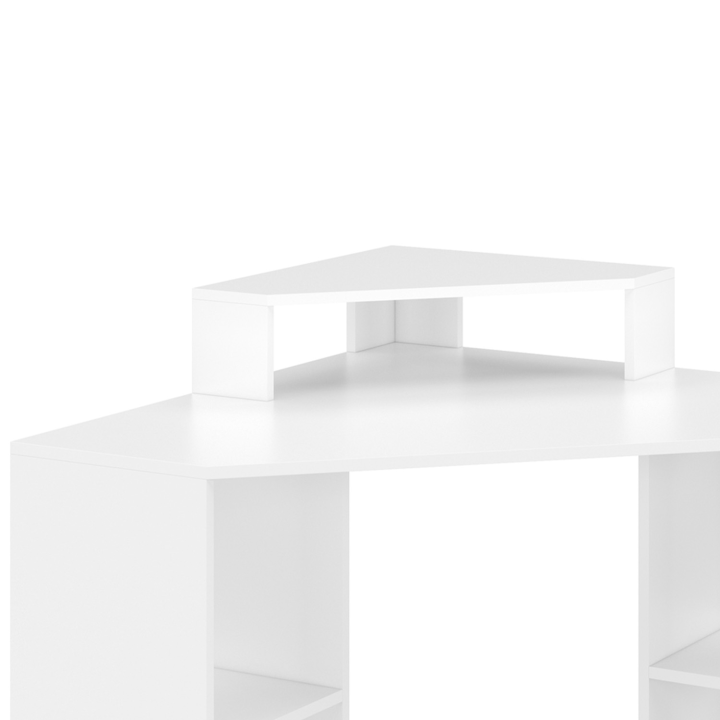 Bureau d'angle corner HARRY blanc Bureau d'angle corner HARRY blanc