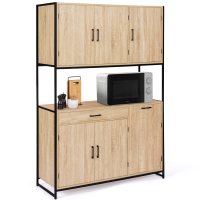 Buffetkast Engels groen design 120cm soft close - Kasten van de Koning