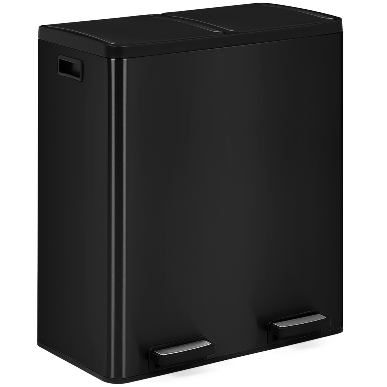 Poubelle de cuisine 2x30L seaux amovibles avec pédales