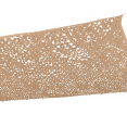 Voile d'ombrage carré design ombrière camouflage 4x4 M sable