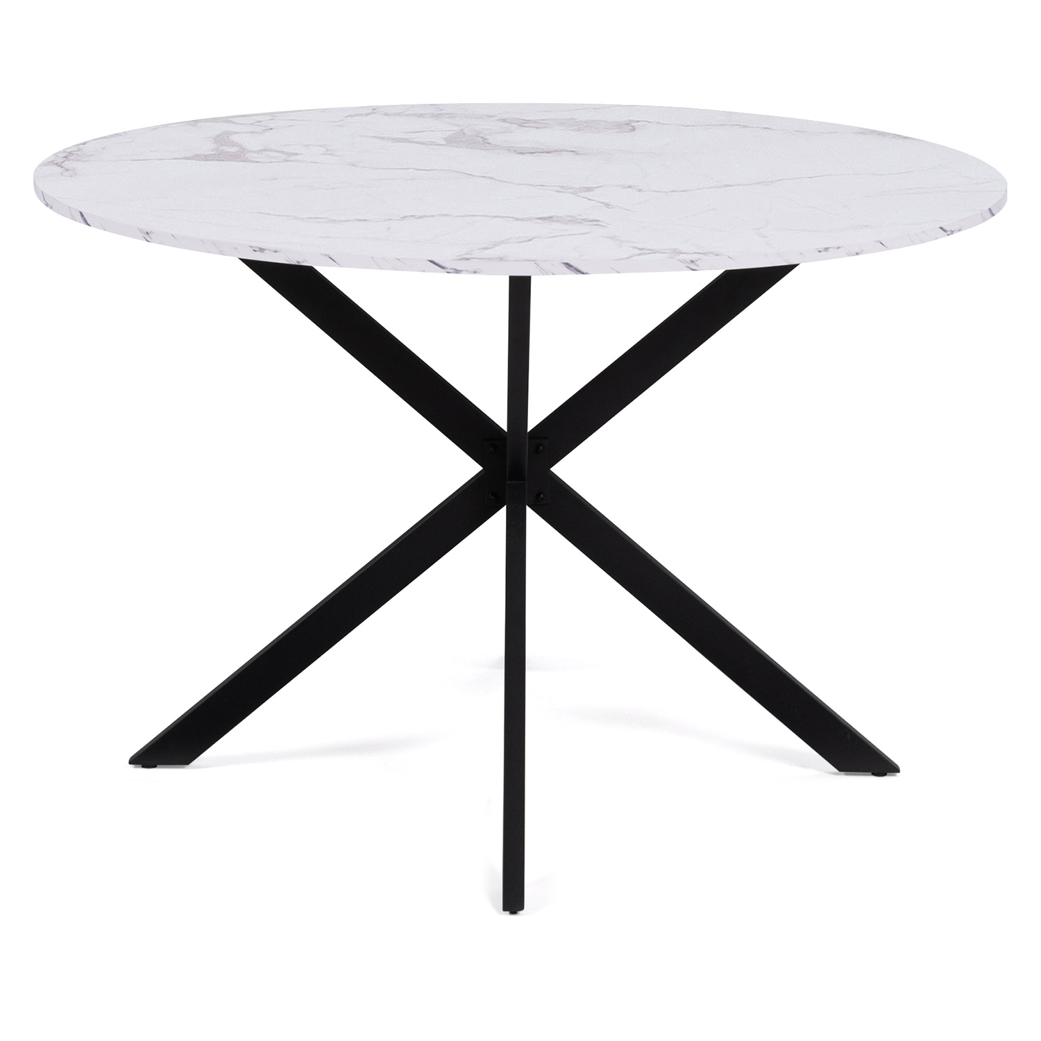 Table L.160/200 + allonge MATERA Blanc/imitation chêne gris - Table BUT