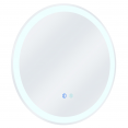 Miroir rond LED système anti-buée pour salle de bain diamètre 60 cm