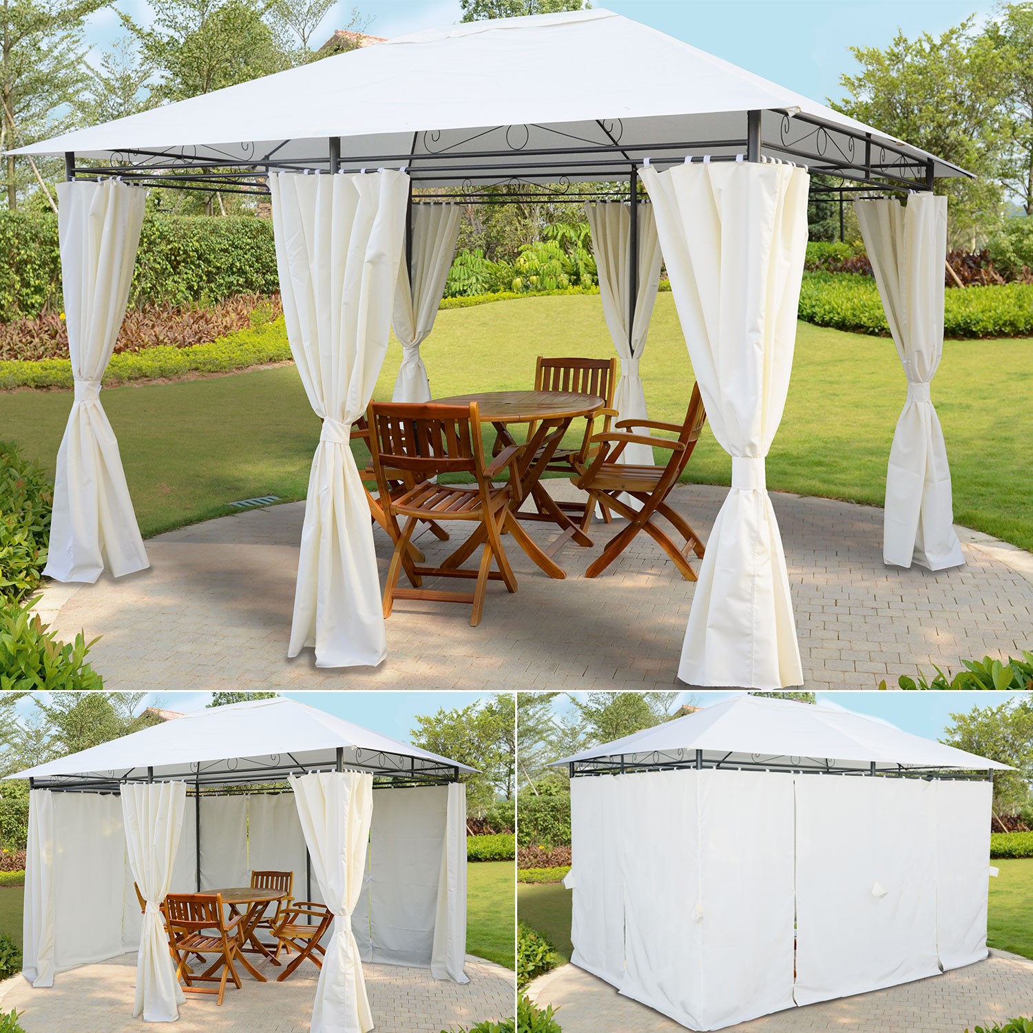 rideau pour tonnelle 3x4