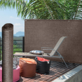 Brise vue renforcé 1,5 x 10 M taupe 220 gr/m² luxe PRO