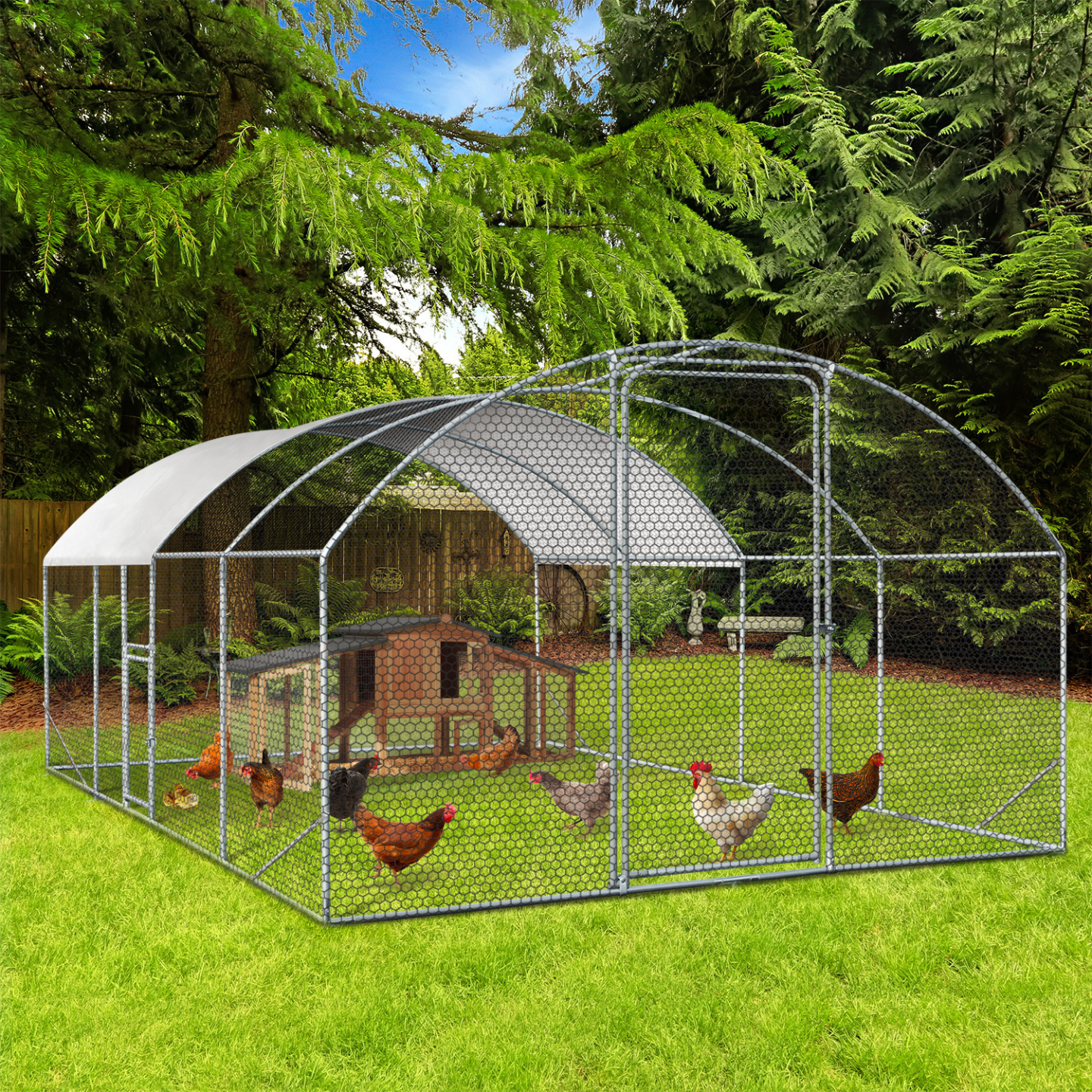 Easyline gesloten aanhanger met zijdeur 313x166x200cm 2000kg
