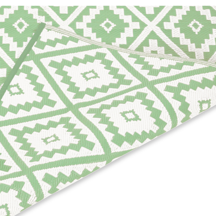 Tapis extérieur BAHAMAS vert sauge 180 x 280 CM Tapis extérieur BAHAMAS vert sauge 180 x 280 CM