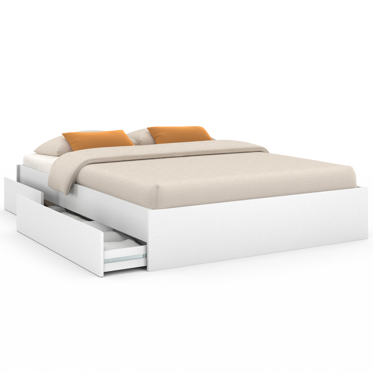 Cadre De Lit 140x190 Avec Sommier