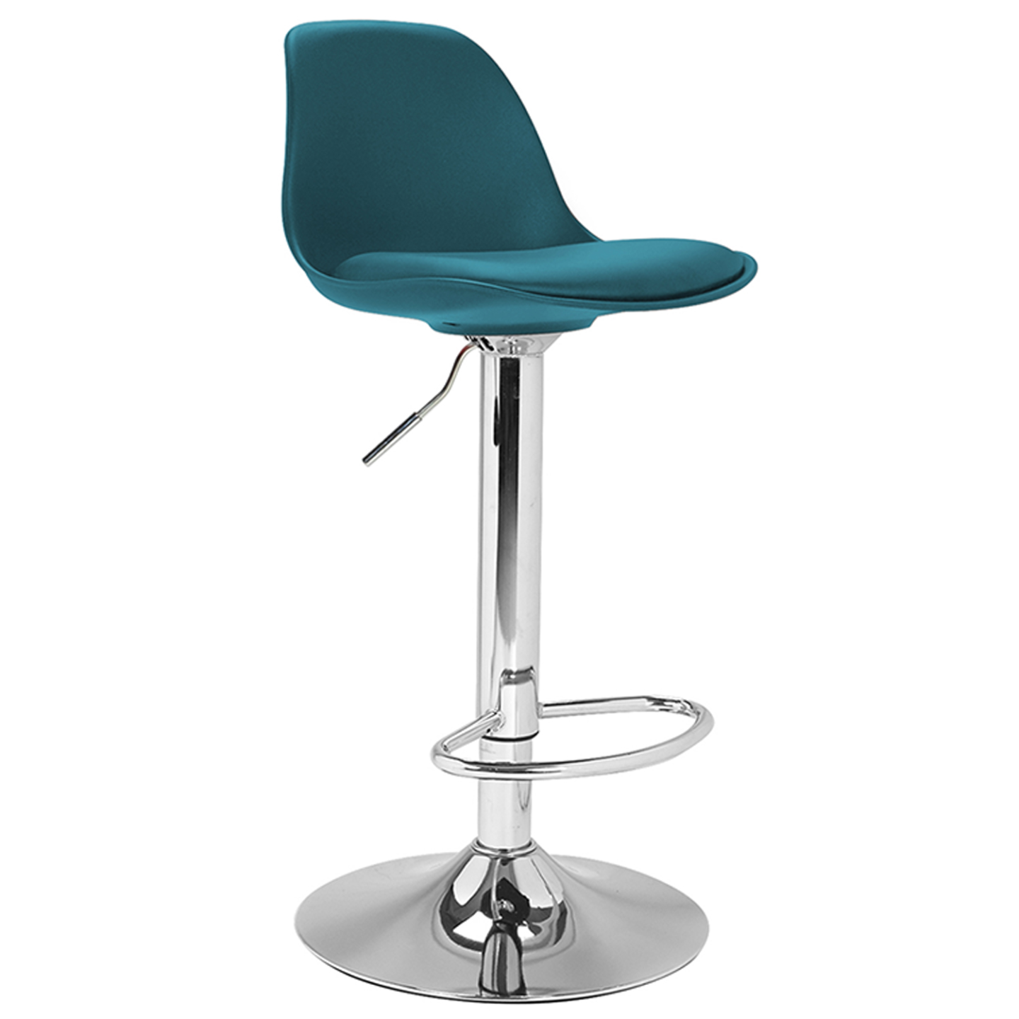 Tabouret De Bar Bleu Canard