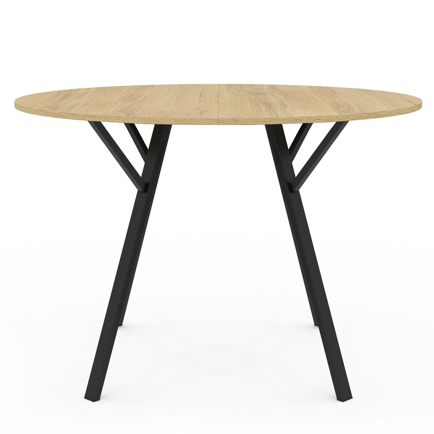 Mesa De Comedor De Madera 120x70 Cm Negra Mesa De Comedor Para 4-6