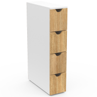 AC - Cajonera De Almacenamiento Guadiana Con 4 Cajones, Torre De