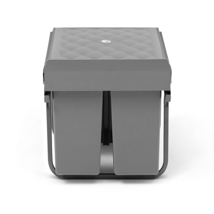 Poubelle de cuisine encastrable 3 compartiments 1x15L et 2x8L tri-sélectif amovible Poubelle de cuisine encastrable 3 compartiments 1x15L et 2x8L tri-sélectif amovible
