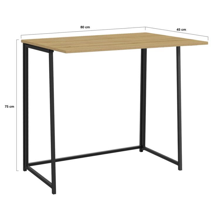 Bureau pliable DETROIT design industriel Bureau pliable DETROIT design industriel