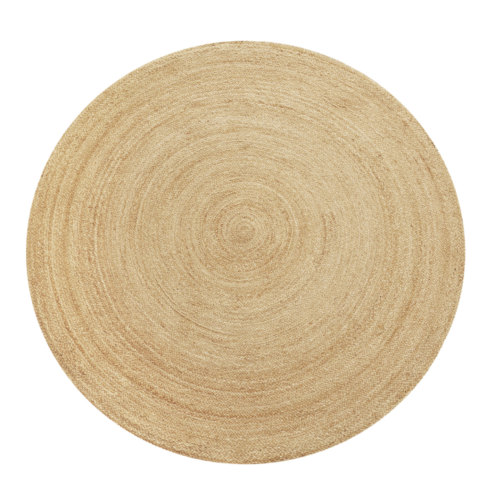 Tapis intérieur rond DAYA jute diamètre 150 cm