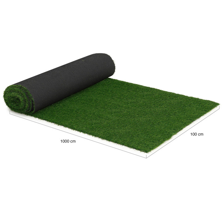 Gazon synthétique artificiel 1x10 M 20 mm