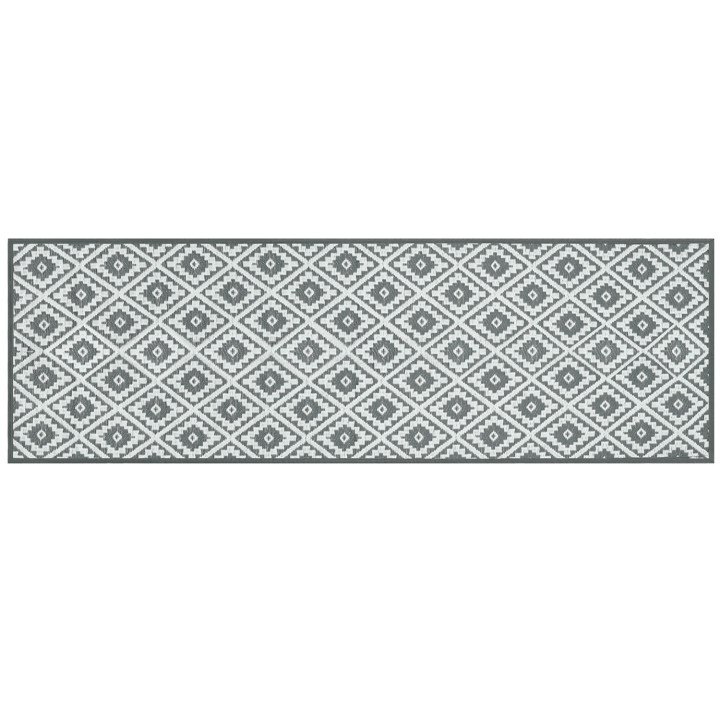 Alfombra exterior gris 80x250cm - BAHAMAS |ID Market