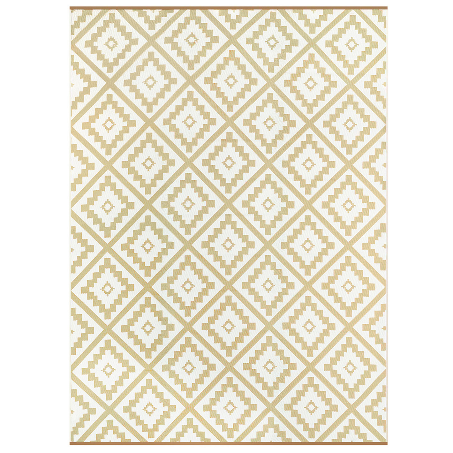 Tappeto Esterno Bahamas Verde Salvia - 180x280 Cm, In Polipropilene Resistente - Foto 8