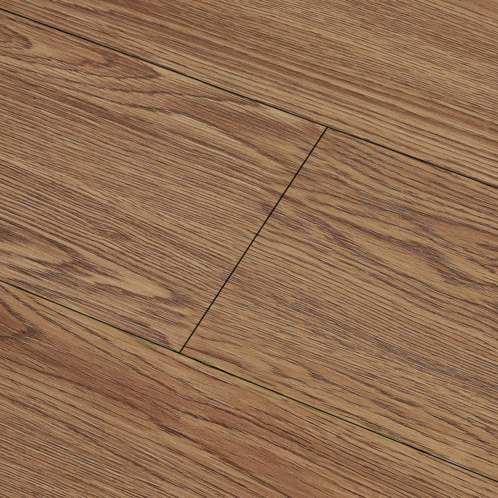 Selbstklebende PVC-Holzdielen in dunkler Eichenoptik - SOLEA | ID Market