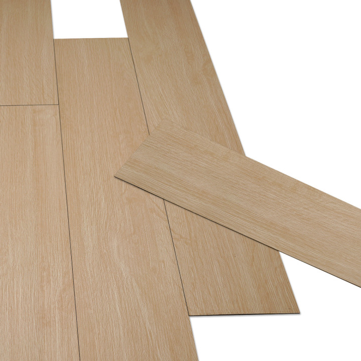 Selbstklebende PVC-Holzpaneele in heller Eichenoptik - SOLEA | ID Market