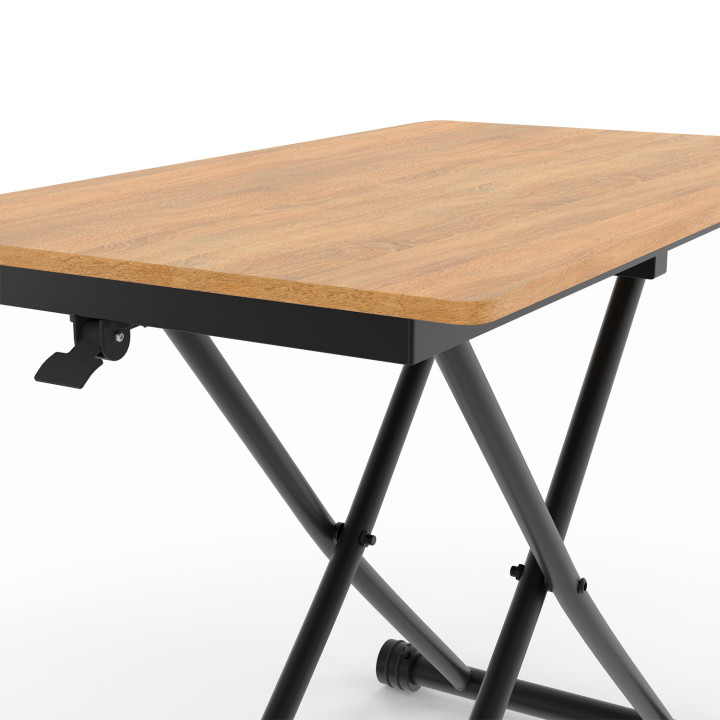 Table basse relevable en table à manger design industriel - URBANA | ID Market Table basse relevable en table à manger design industriel - URBANA | ID Market