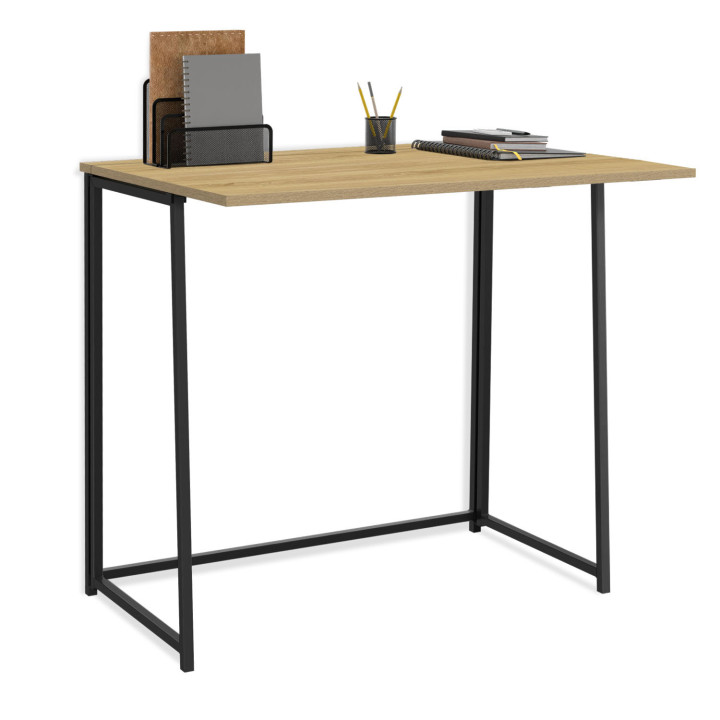 Bureau pliable style industriel - DETROIT | ID Market Bureau pliable style industriel - DETROIT | ID Market