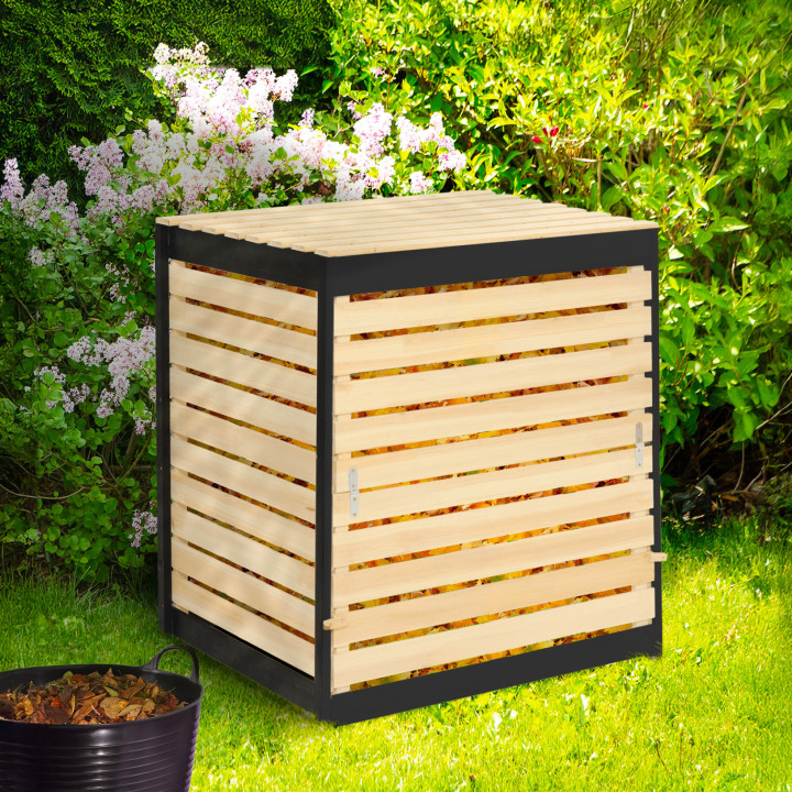 Composteur en bois de 500L | ID Market
