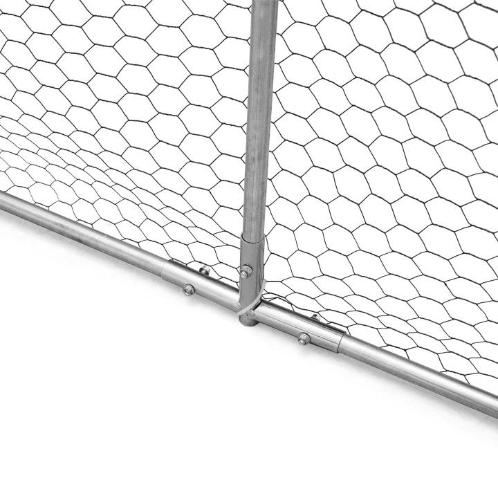 Enclos poulailler 3 m² pas cher idéal pour parc à poules | ID Market