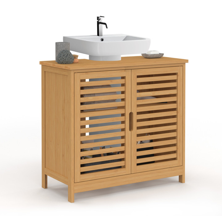 Mobile da bagno in bambù | ID Market