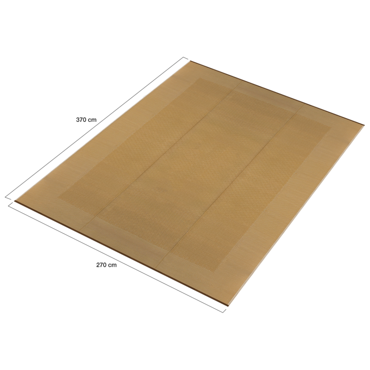 Alfombra exterior efecto yute 270x370cm - KEOLA | ID Market