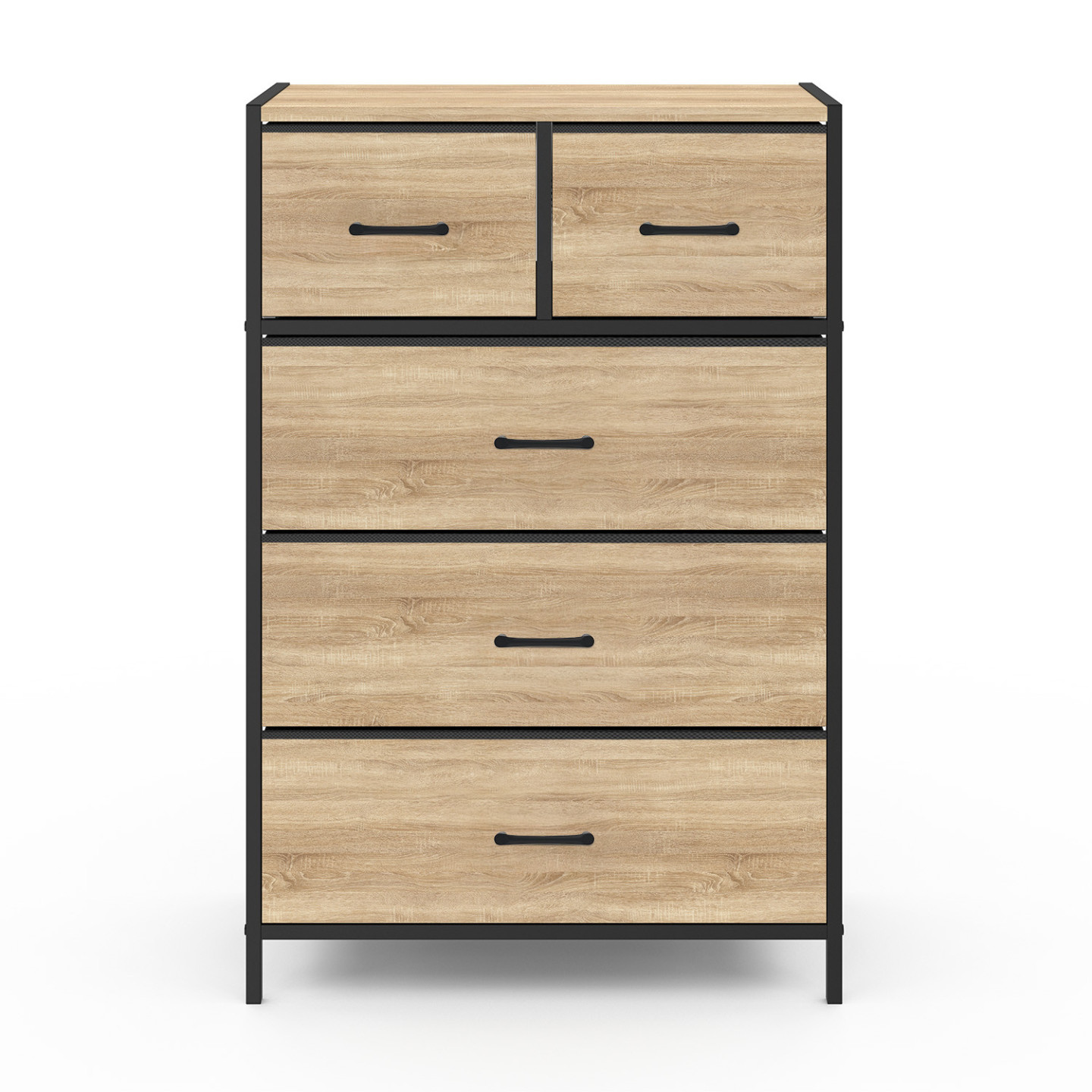 IDMARKT Mubl d rangmnt 4 tiroirs DTROIT 30 cm chiffonnir d'appoint dsign industril au millur prix
