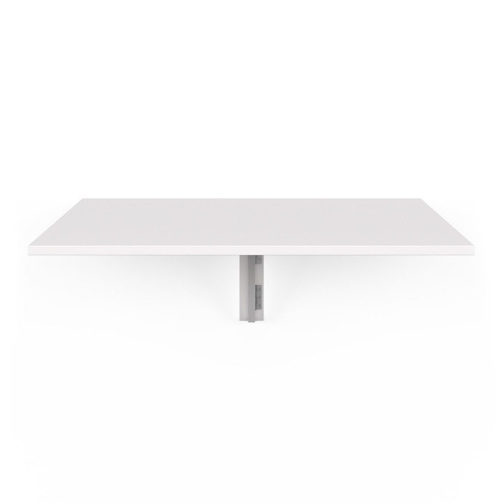 Mesa de pared plegable para 2 personas, madera blanca L.70cm - EXPRESSO | ID Market