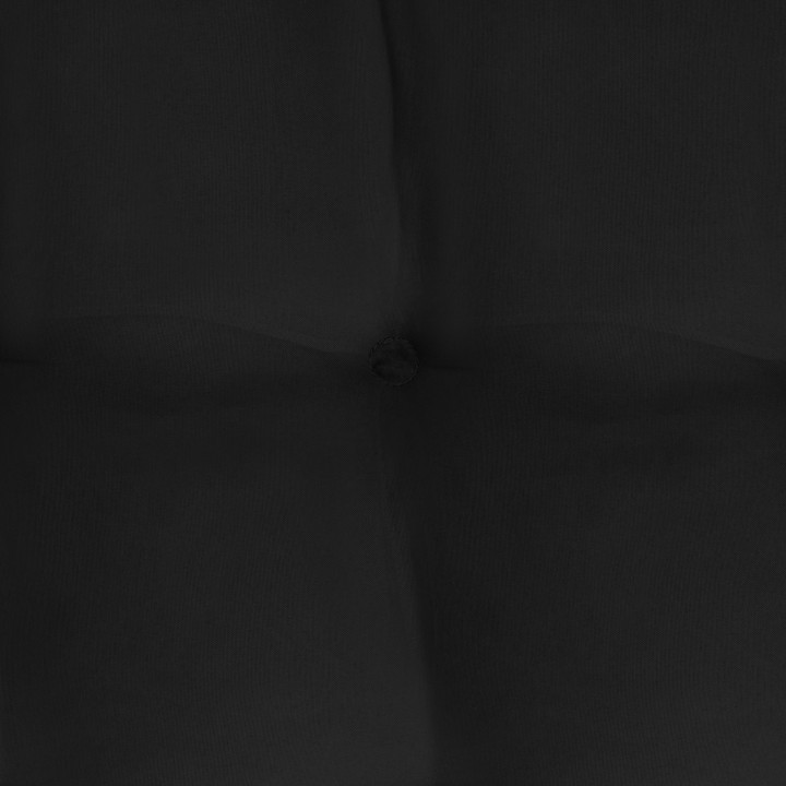 2 cojines para tumbona universal 180cm negro - ADAM |ID Market