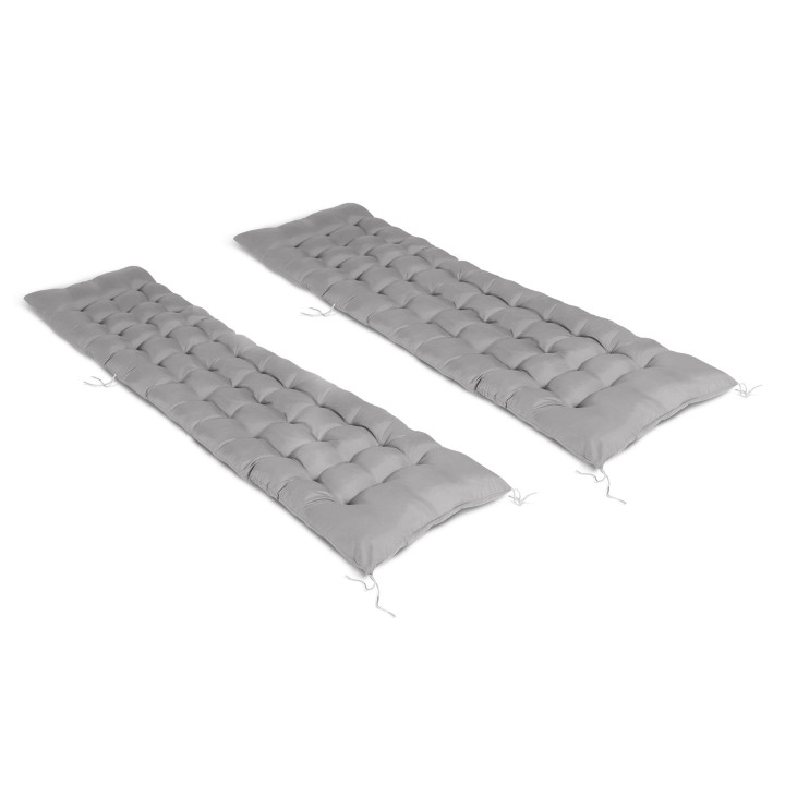 Coussin bain de soleil pas cher gris - ADAM | ID Market
