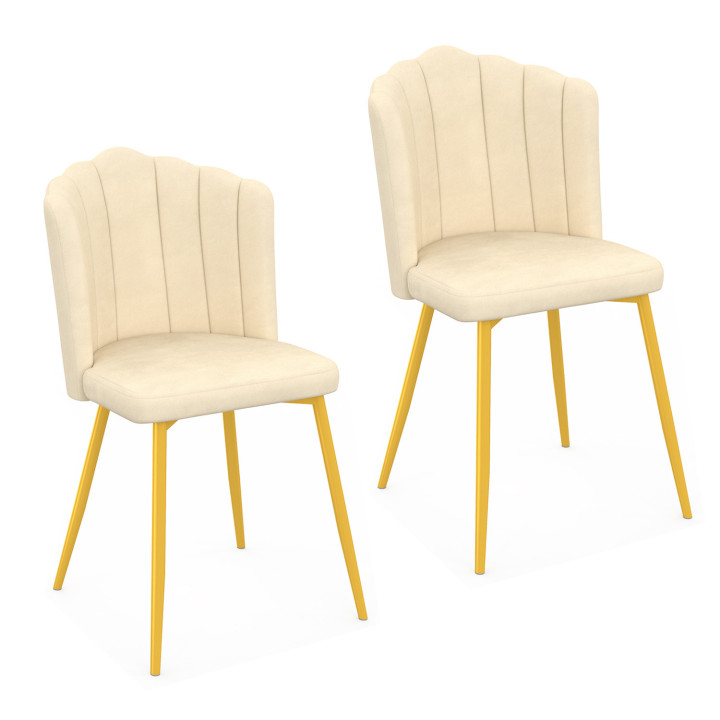 Goedkope beige kuipstoelen - ADELLA | ID Market