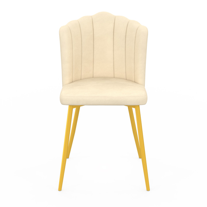 Goedkope beige kuipstoelen - ADELLA | ID Market