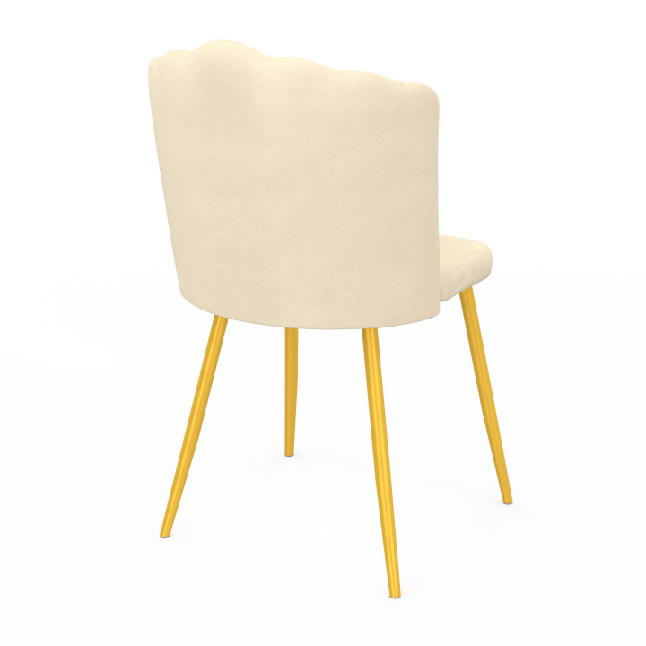 Goedkope beige kuipstoelen - ADELLA | ID Market