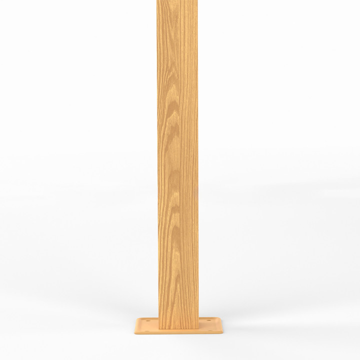 Pérgola efecto madera techo retráctil 3x4M y 4 toldos gris antracita | ID Market