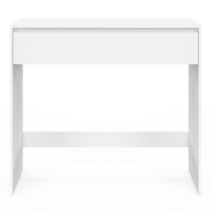 Consola moderna 1 cajón madera blanca - TOMI | ID Market