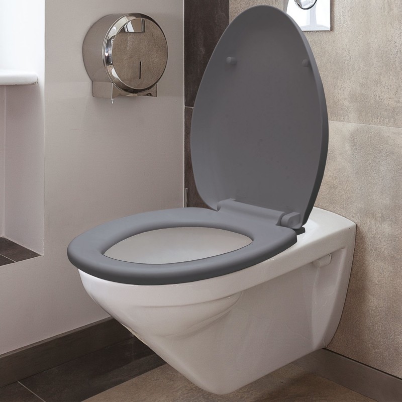 abattant wc gris avec frein de chute int 233 gr 233 linge et abattant wc gris avec frein de chute int 233 gr 233 linge et
