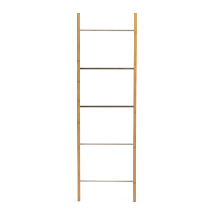 Toallero escalera de bambú, 5 niveles - RITA | ID Market