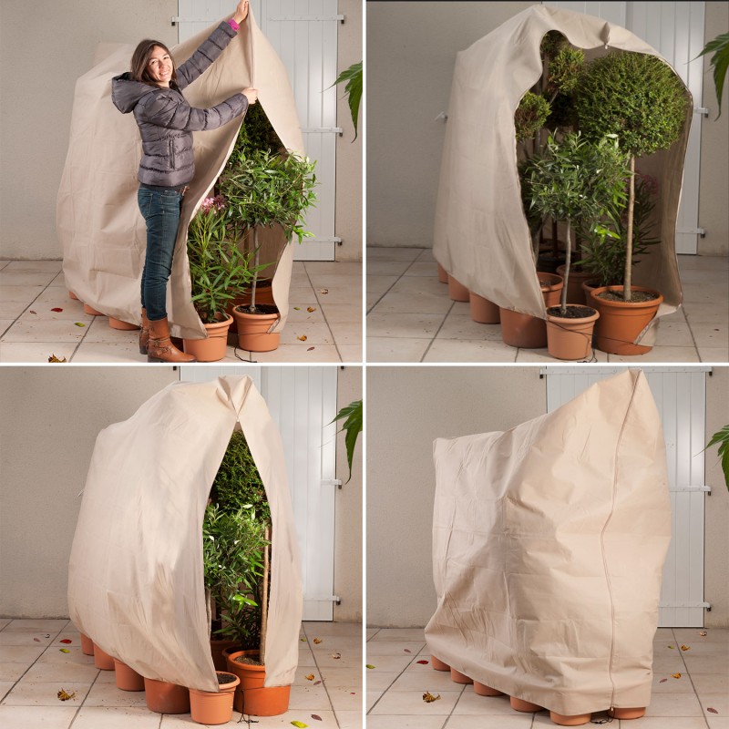 180x120cm couverture de plantes chaudes d'hiver, arbustes, sac de