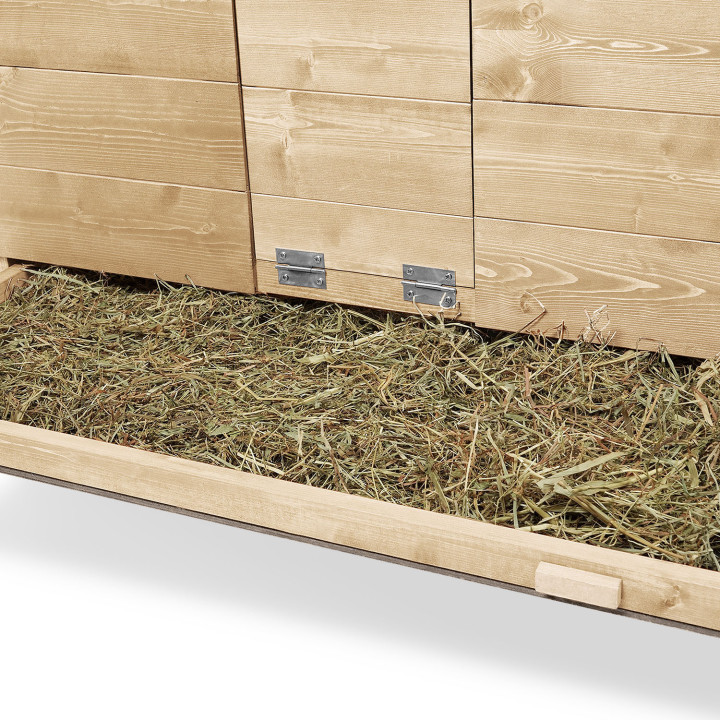 Poulailler chalet XL pour poules avec pondoir en bois