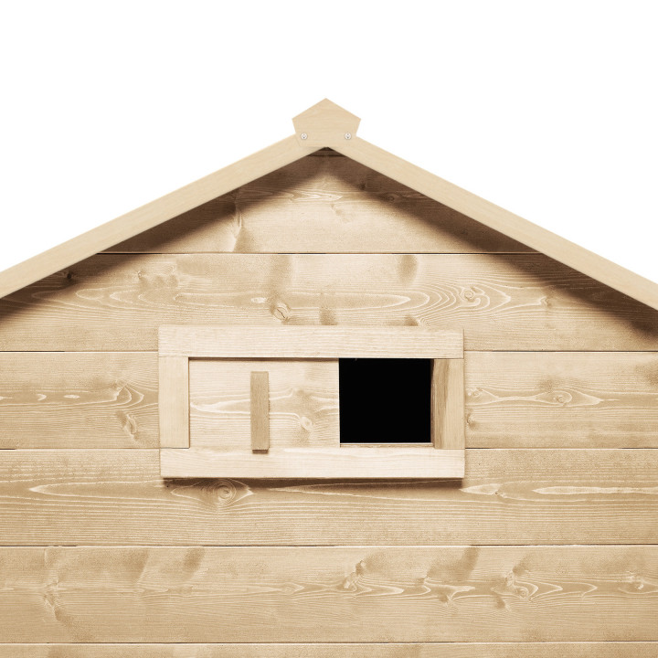 Poulailler chalet XL pour poules avec pondoir en bois