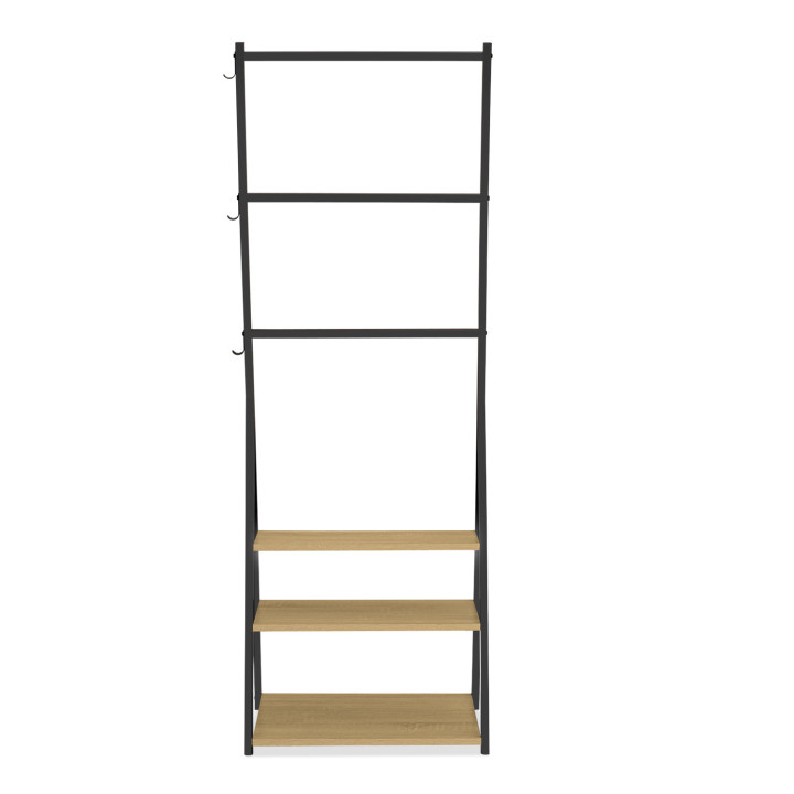 Toallero de diseño industrial de 3 niveles - DETROIT | ID Market