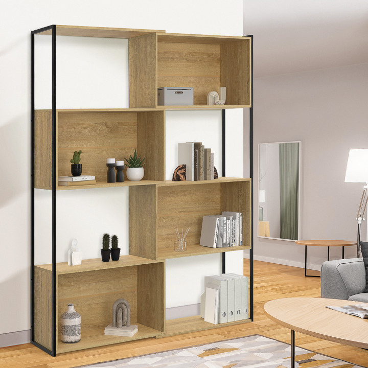 Libreria modulare da 170 cm dal design industriale - DETROIT | ID Market