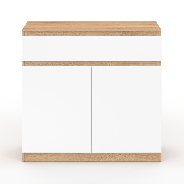 Mueble zapatero 12 pares 2 puertas 1 cajón - TOMI | ID Market