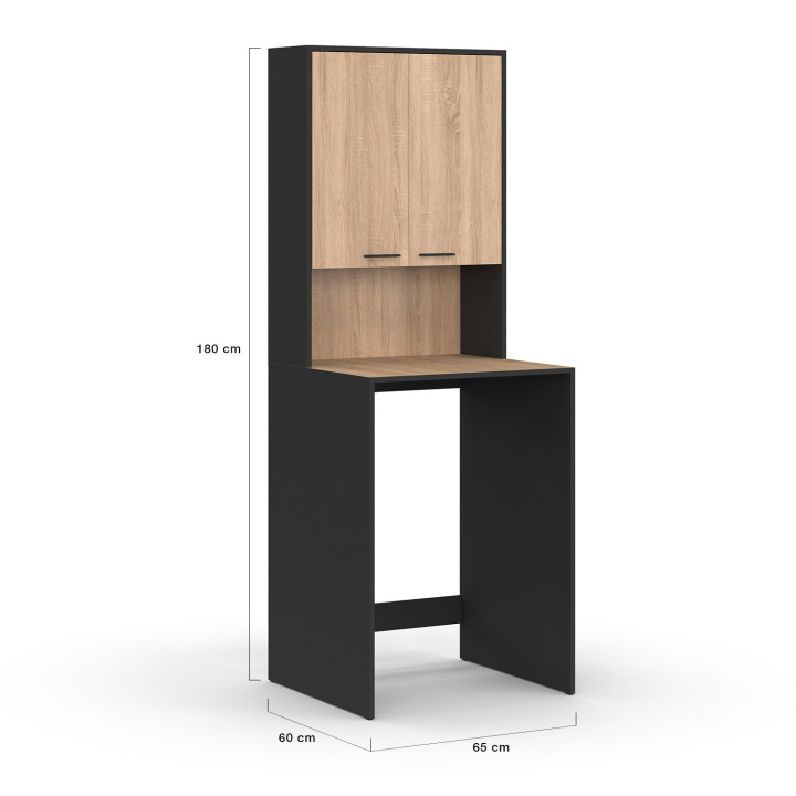 Armario superior para lavadora con armario - WALLIS | IDMarket