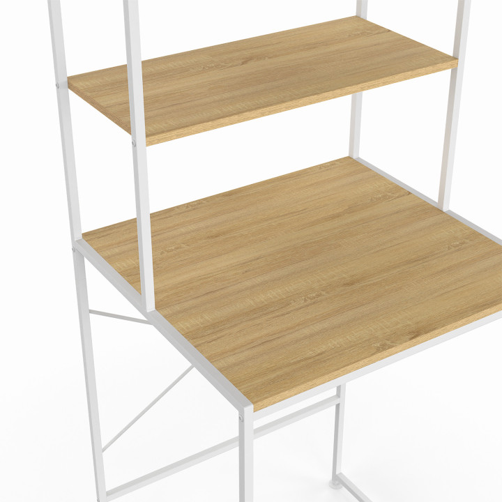 Estantería sobre una lavadora de metal blanco - DETROIT | IDMarket